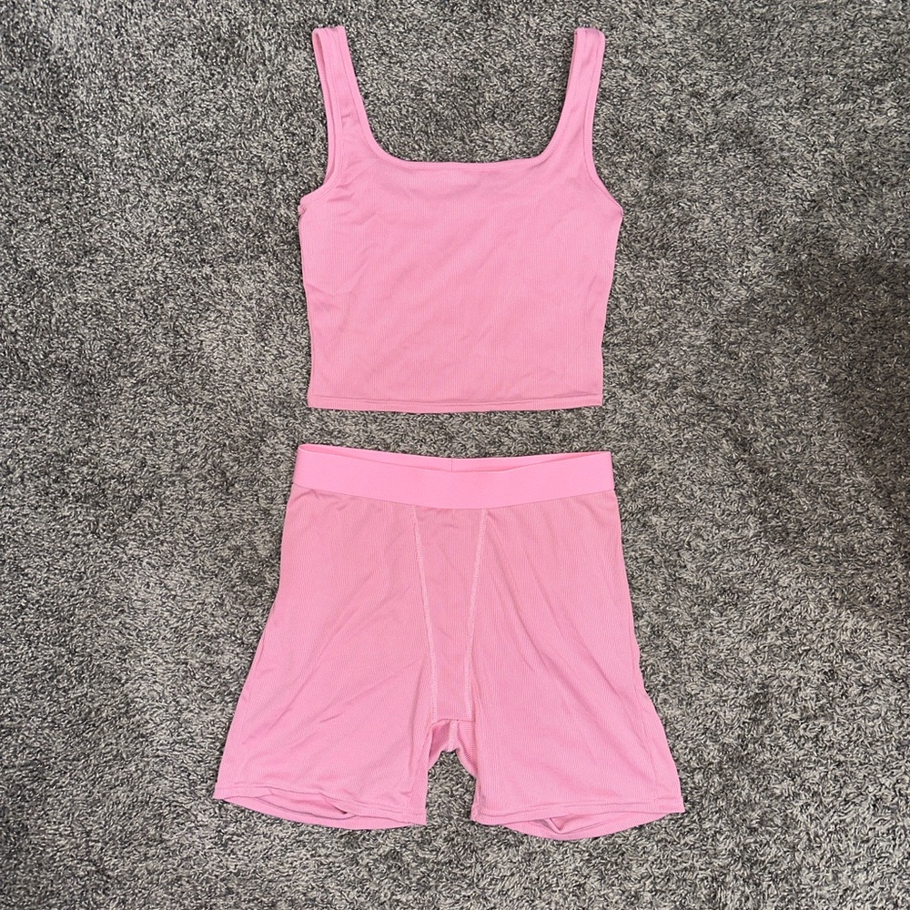 Pink Women's Intimate Set